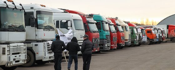 Организаторам акций дальнобойщиков в разных регионах чинят препятствия