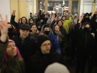      Списки задержанных в связи с акцией против войны с Украиной 25 февраля 2022 года
    