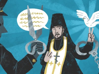      «Путин-антихрист» и молебен о неправедной победе: за что священника из Свердловской области оштрафовали на 100 тысяч рублей
    