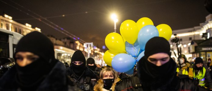 Списки задержанных в связи с акциями против войны с Украиной 5 марта 2022 года