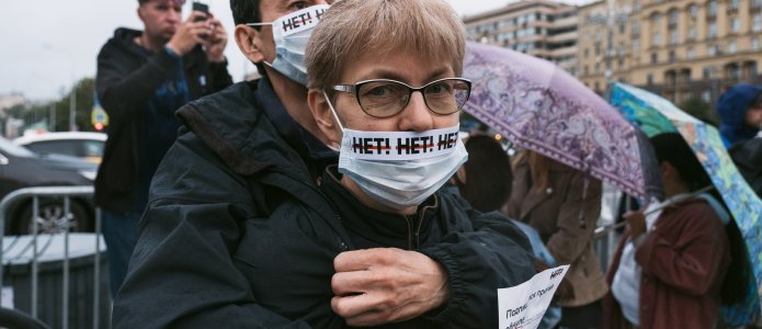 Против изменения Конституции. Итоги акции 15 июля