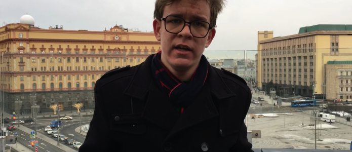 Максим Лыпкань / Скриншот видео из телеграм-канала активиста