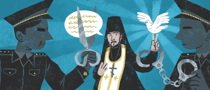 «Путин-антихрист» и молебен о неправедной победе: за что священника из Свердловской области оштрафовали на 100 тысяч рублей